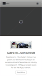 Mobile Screenshot of gabescollision.com